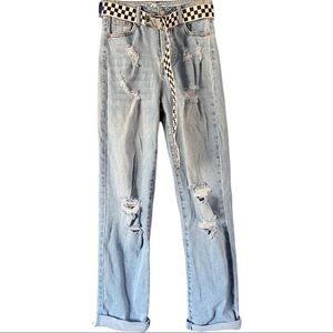 Boyfriend Ripped Jeans